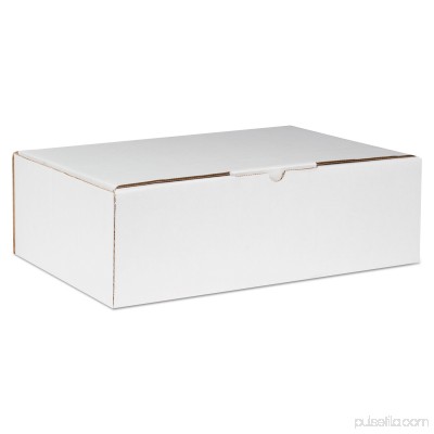Duck Self-Locking Mailing Box, 13 in. x 9 in. x 4 in., White, 25-Count 554159703